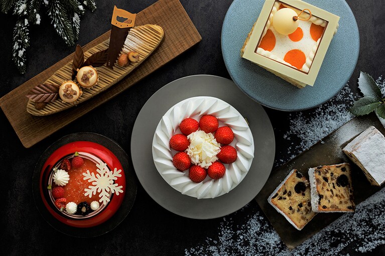 今年のザ・キャピトルホテル 東急のクリスマスは感謝の気持ちを届ける「箱」をモチーフとした「The Gift of RED」がテーマ。