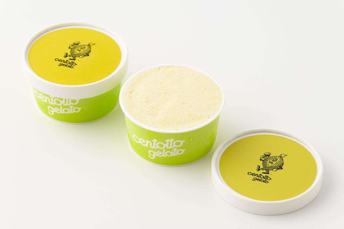 とうもろこし 各400円（90mL）／チェントットジェラート