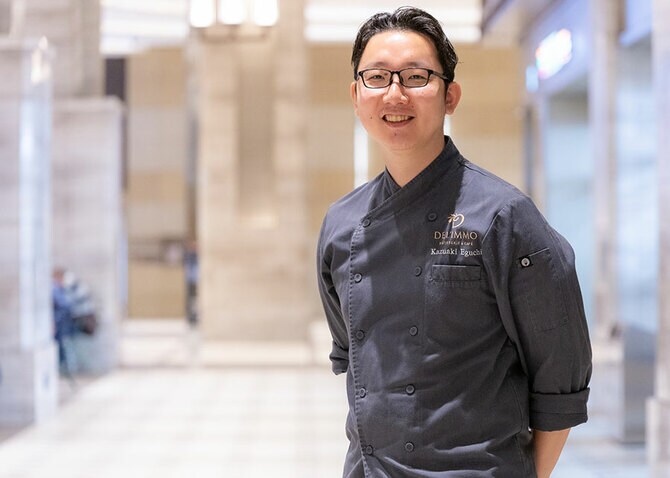 全店を統括する江口和明さん。