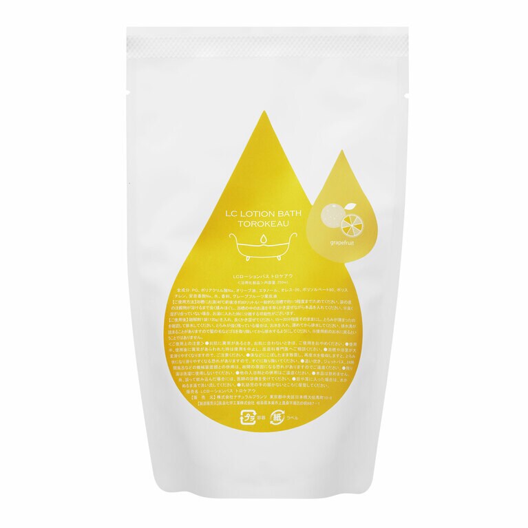 LCローションバス トロケアウ 250mL 1,600円／ラブコスメ