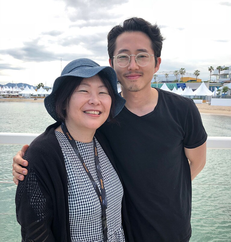 スティーヴンはアメリカ育ちなので、英語のほうが母国語。とても綺麗な言葉遣いで知的だった。