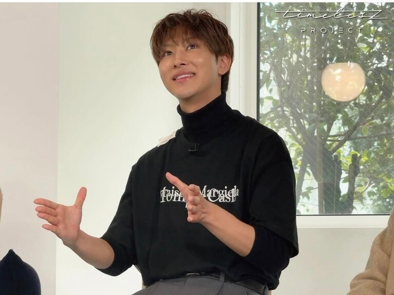 本多くん。「timelesz project」公式Instagramより。