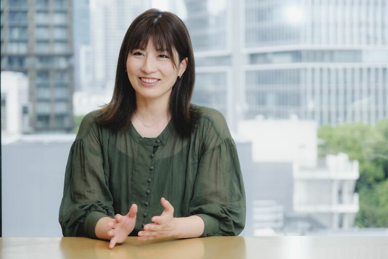 千種ゆり子さん　©文藝春秋　撮影・佐藤亘