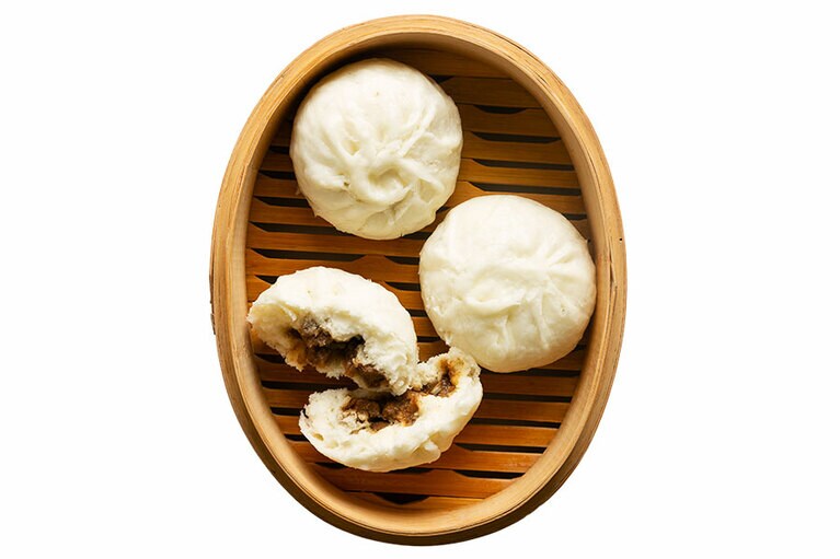 叉焼飽(やき豚まんじゅう)／杏杏