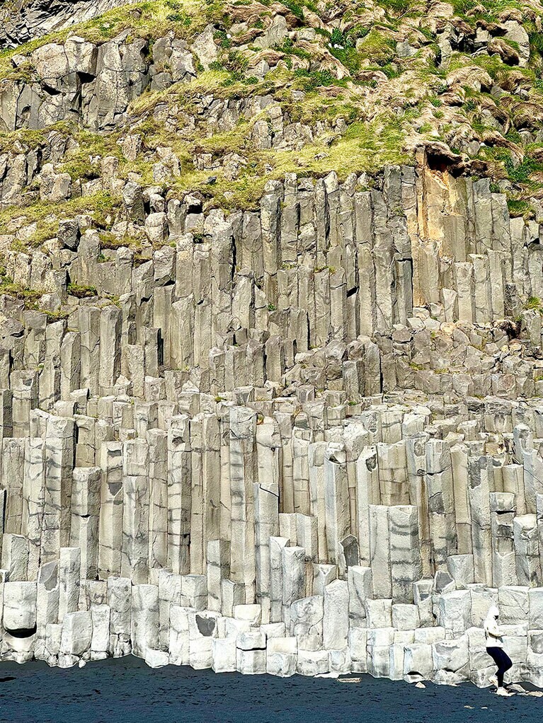 柱状節理。