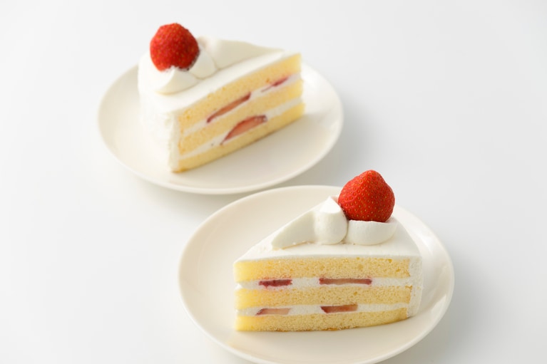 プレミアムショートケーキ 各667円。