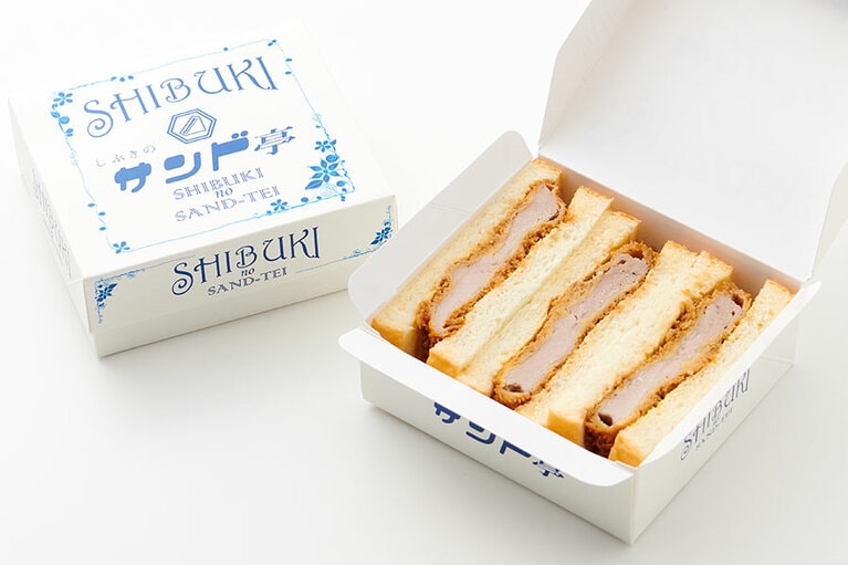 ヒレカツサンド 各3切れ入り 650円／しぶきのサンド亭