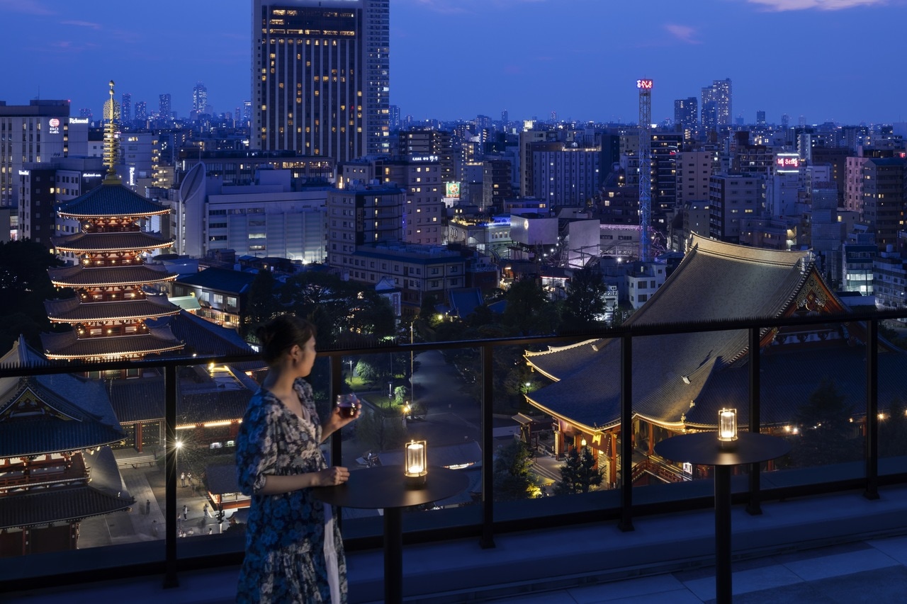 浅草寺がこんなに近い。