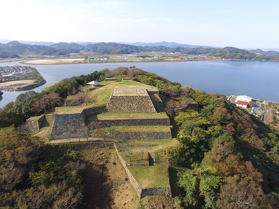 【鳥取県】米子城跡。