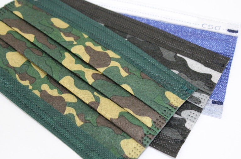 城市系列(Urban Series)」の迷彩柄には男性ファン多数。ほかにチェック柄がある