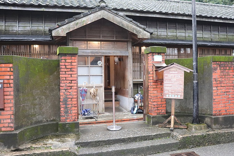 まるで日本の田舎にある家屋のよう。台湾で懐かしい気持ちに。