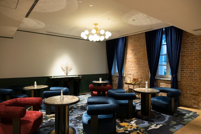 高級感のあるロビーは素敵な香りに満たされていて、ゆったりとくつろげる。