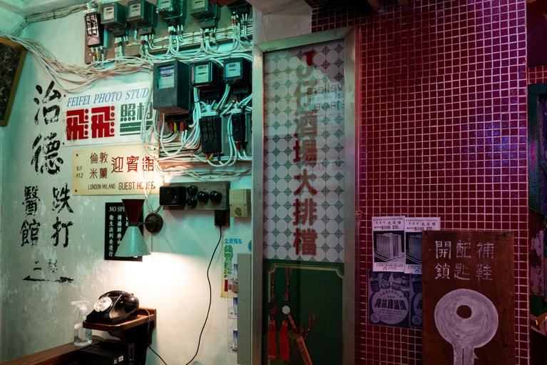 J仔酒場の店内。