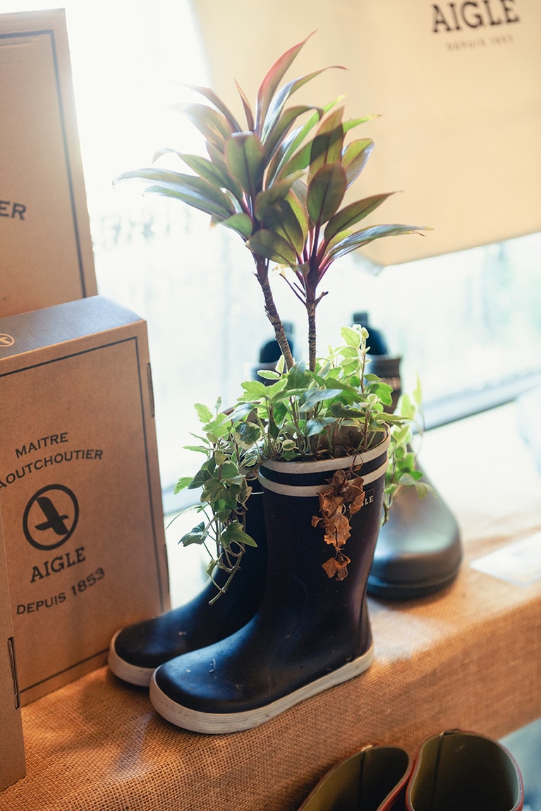 こんなかわいいオブジェも。