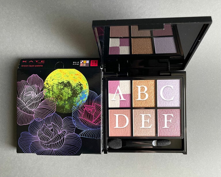 ケイト ブラウンレイヤーパレット EX-2 パープルブラウン系(数量限定) 2,750円(編集部調べ)／カネボウ化粧品