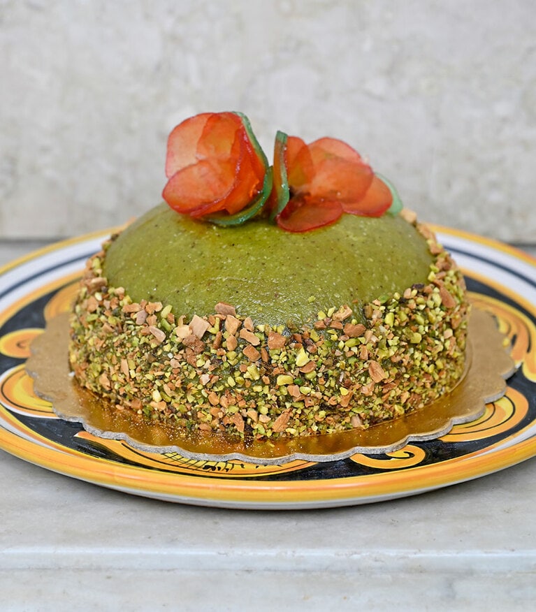 サンタ・マリア・デッレ・ヴェルジニ修道院の“トリオンフォ・ディ・ゴーラ” 32ユーロ／kg　名作映画『山猫』にも登場する。