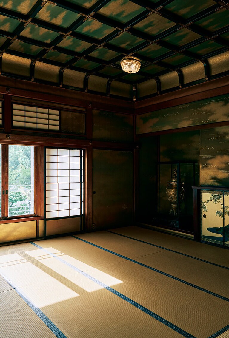 7:40＠長楽館の御成の間。