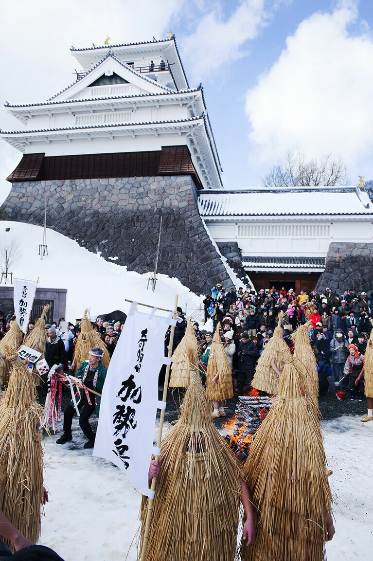 上山市民俗行事 加勢鳥。