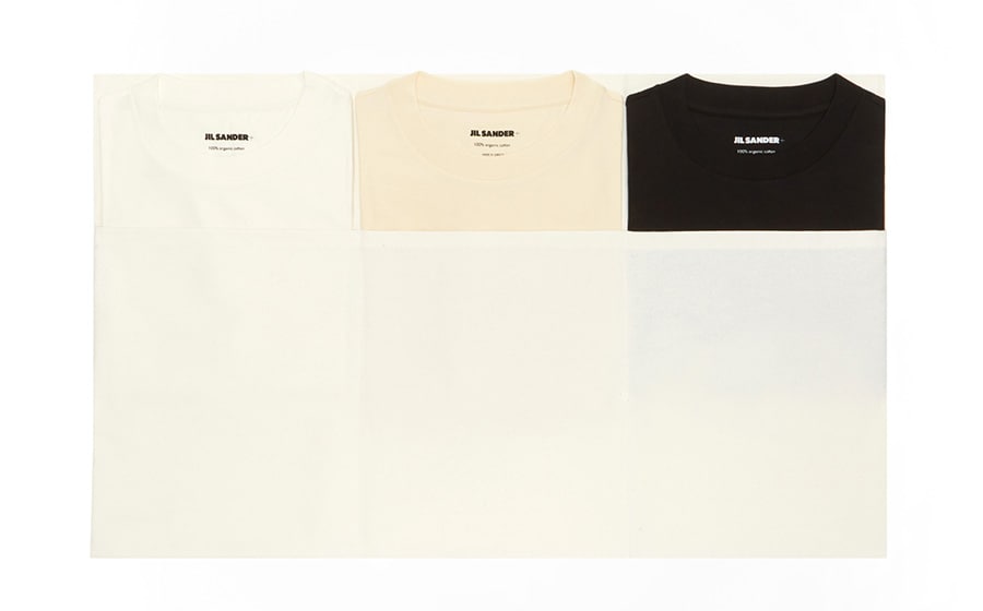 限定カラー 3パックTシャツ(オーガニックコットン) 44,000円。