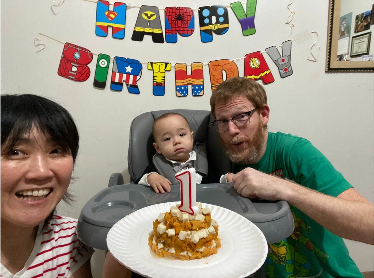 こりんごさんと夫と息子