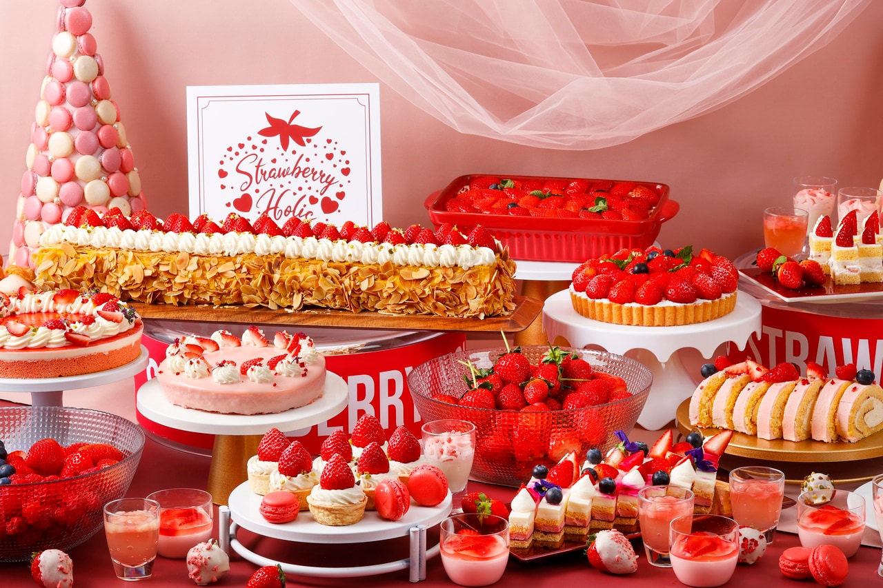 「ストロベリーホリックスイーツブッフェ」のイメージ。平日1名5,060円、土日祝1名5,830円（税込・サ別、子ども料金あり）、要予約。提供期間／～2026年5月12日（火）まで。