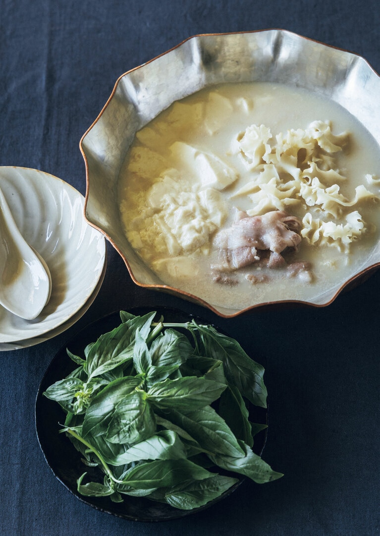 エスニック豆乳鍋。