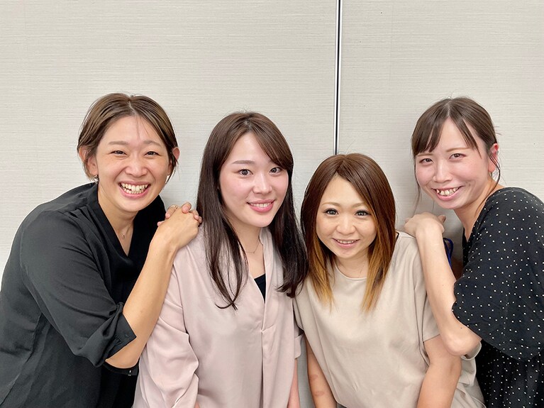 社員の声で作られていく職場環境。業務改善や製品開発など、社員の声を反映するためメンバーのモチベーションも高い。女性管理職の割合は18%超だそう。