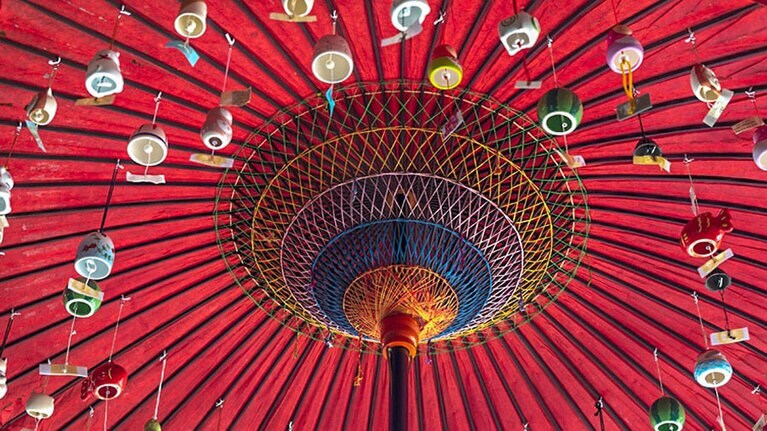 春日神社 風鈴まつり。