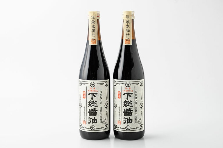 ちば醤油「下総醤油」各720ml 1,306 円／千葉県