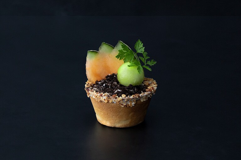 メロン・ポット・タルト 780円。