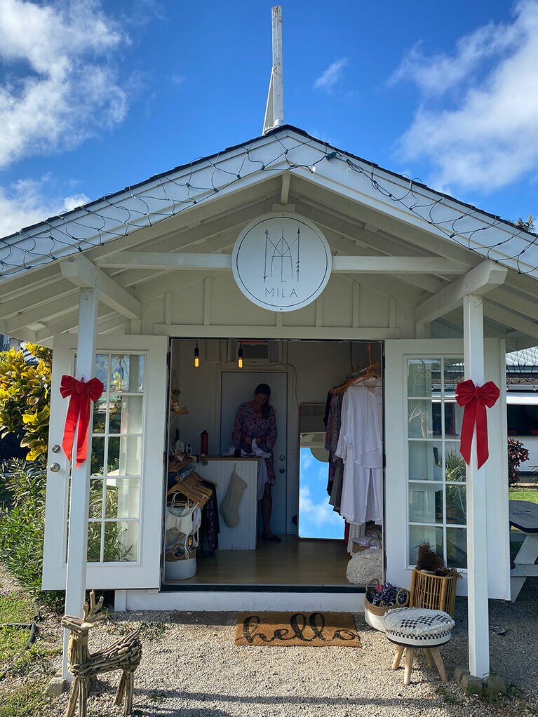 ワイキキとはまったく違う雰囲気。旅してる感がむくむくと湧いてきます。