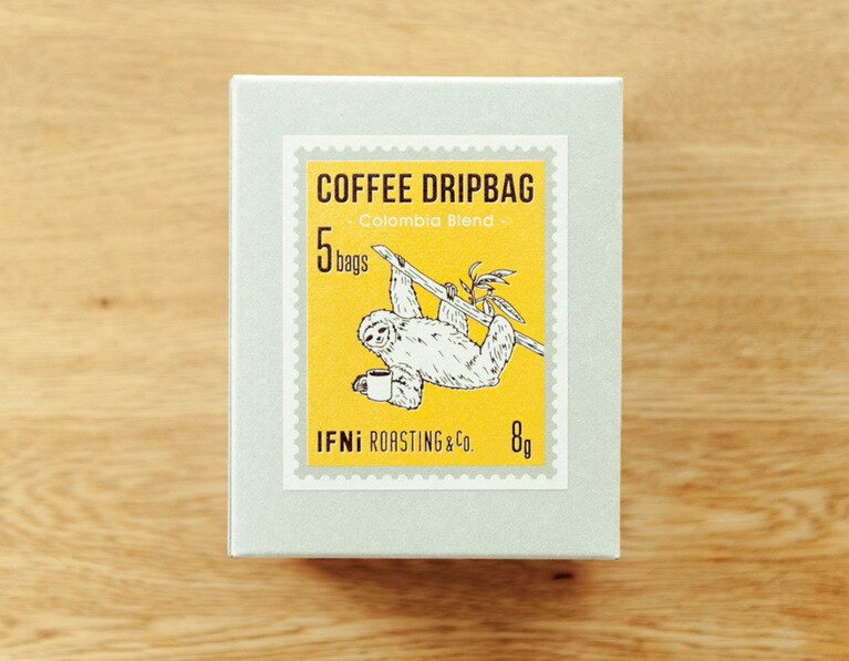 ドリップバッグ(コロンビア ブレンド)5個入り 770円。