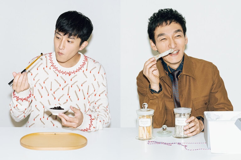 「気に入ってくれなくても相手を知るきっかけに。」（草彅剛さん）
「草彅さんはいつも僕の健康を気遣ってくださる。」（杉野遥亮さん）