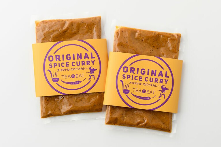 TEA TO EAT「オリジナル・スパイスカレー」各734円(200g)／福島県