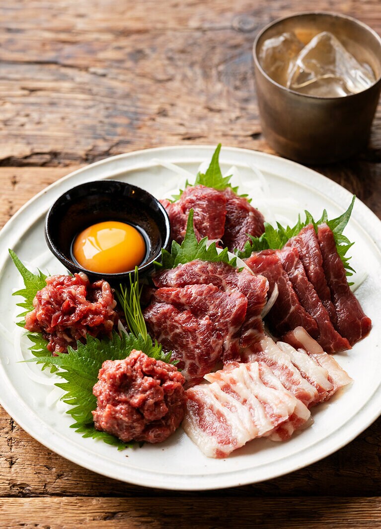 スライス6種 バラエティーセット／馬肉専門店 菅乃屋