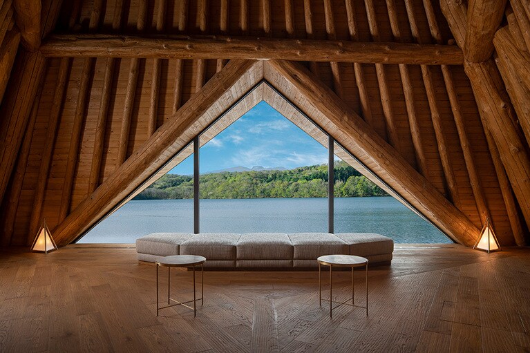 界 ポロト［北海道／白老温泉］湯上がり処。