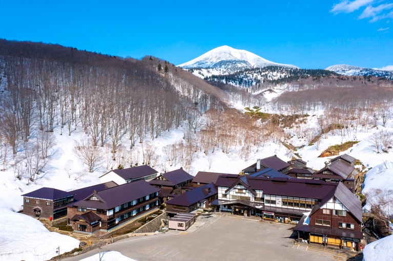 酸ヶ湯温泉（青森県）。
