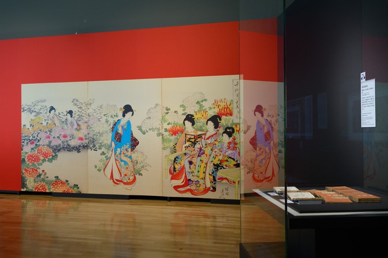 特別展「江戸☆大奥」会場写真。撮影：平松市聖