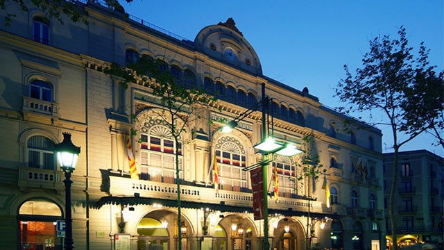 アクリル原画バルセロナリセウ大劇場