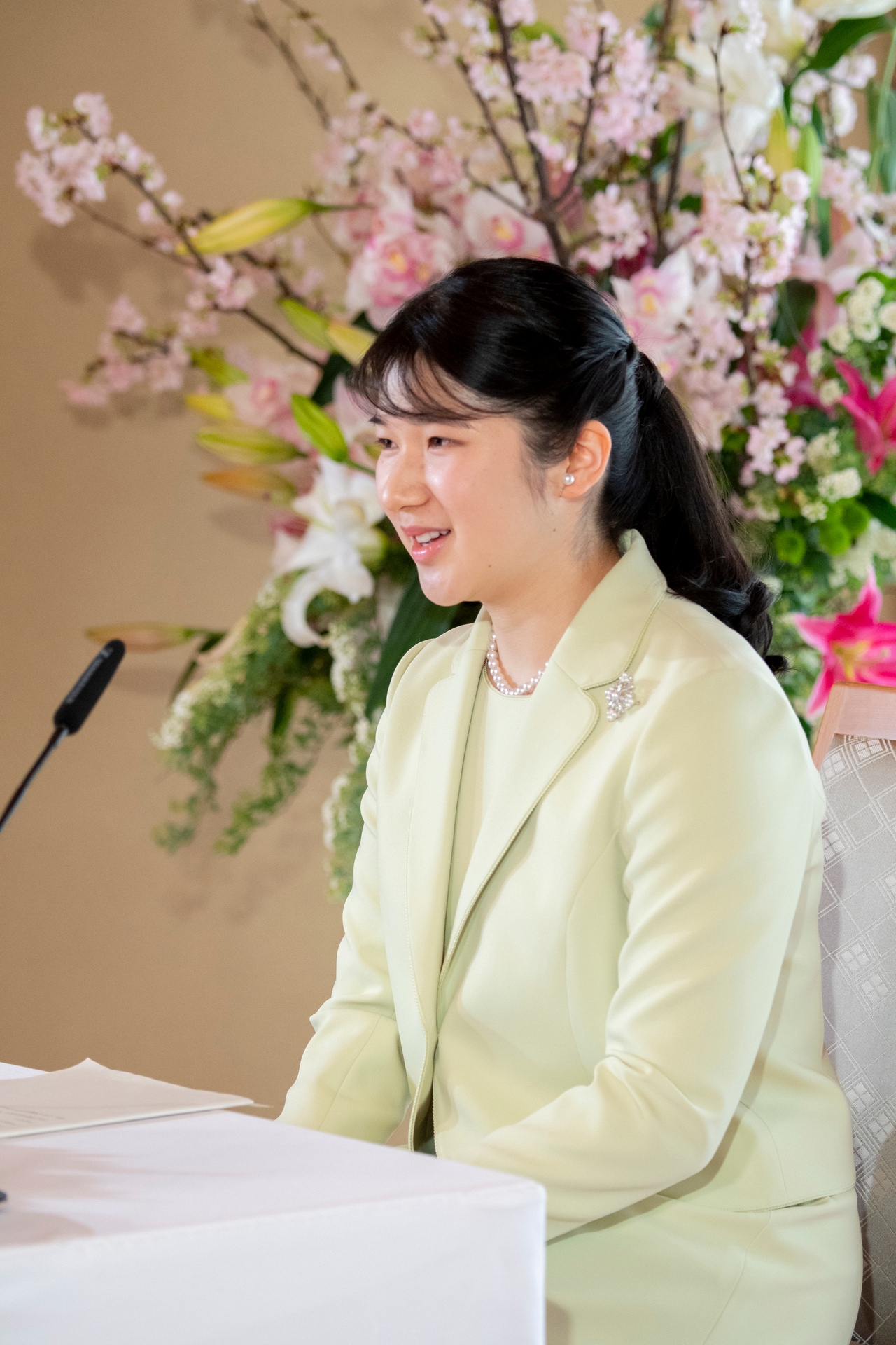 2022年3月17日 御成年記者会見 宮内庁提供
