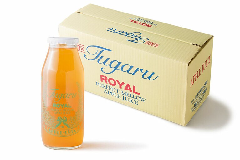 津軽ロイヤル りんごジュース 180ml×10本入り 2,200円(税込)／こりす商會
