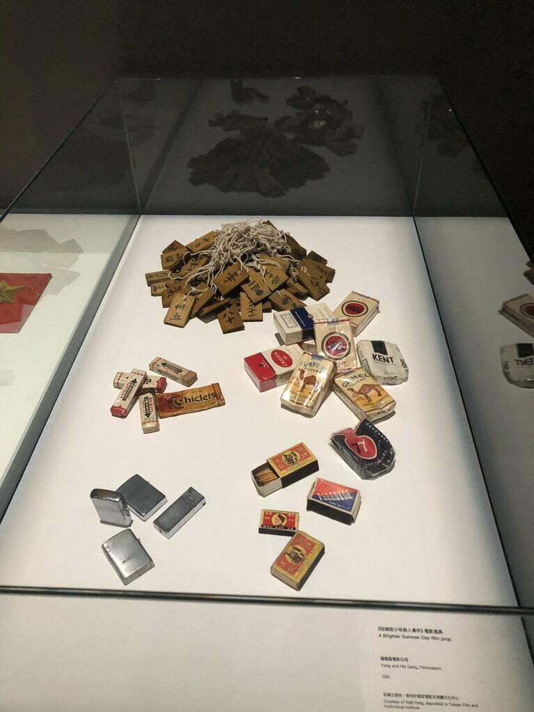 エドワード・ヤン展での写真。