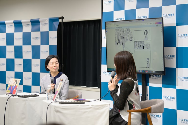 左から、彬子女王殿下と文芸評論家の三宅香帆さん。