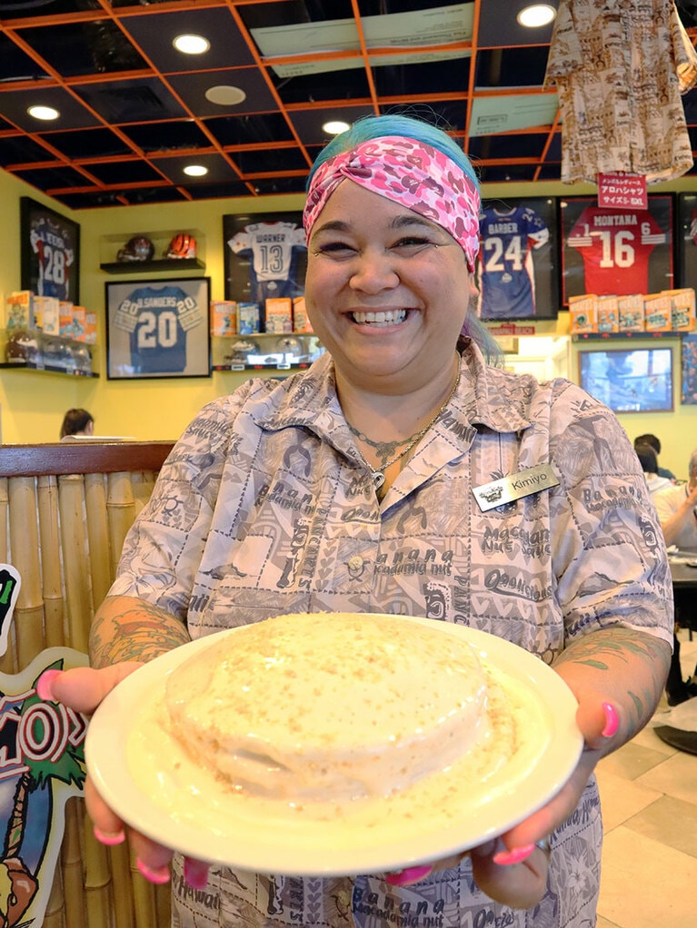 看板的存在のKimiyoさんは、いつも笑顔全開でaloha精神あふれる方。