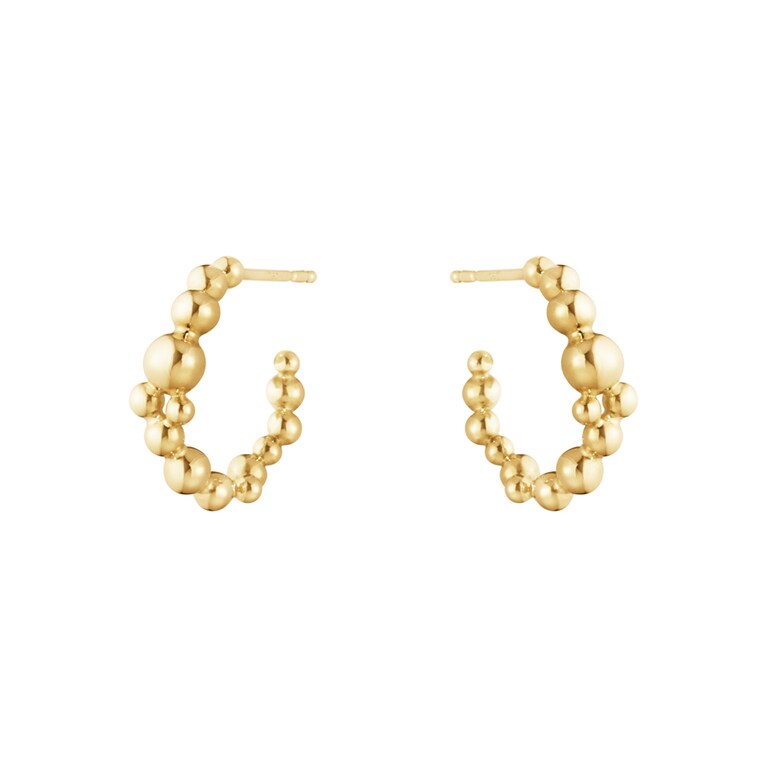 「MOONLIGHT GRAPES(ムーンライトグレープ)」ピアス(YG) 215,600円／ジョージ ジェンセン(ジョージ ジェンセン銀座本店)