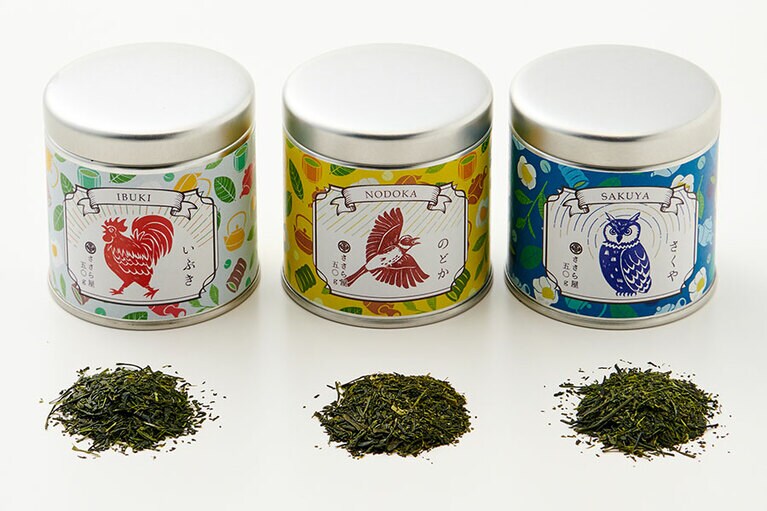 狭山茶農家 ささら屋「上級煎茶 お茶缶パッケージ」各50g 1,000円／埼玉県