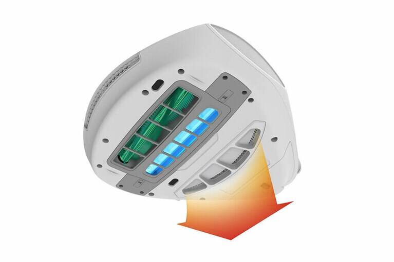 約65度の温風、ドライエアブロー搭載。