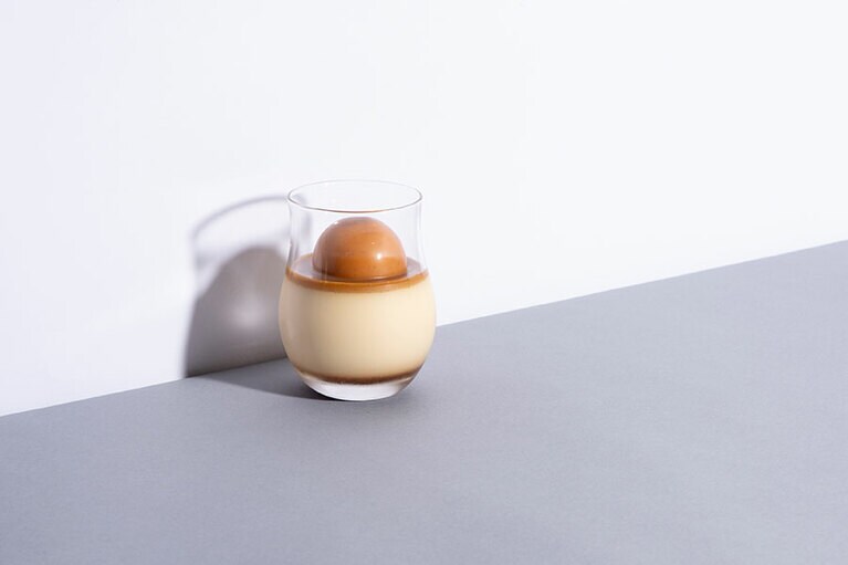 「プディング」648円。