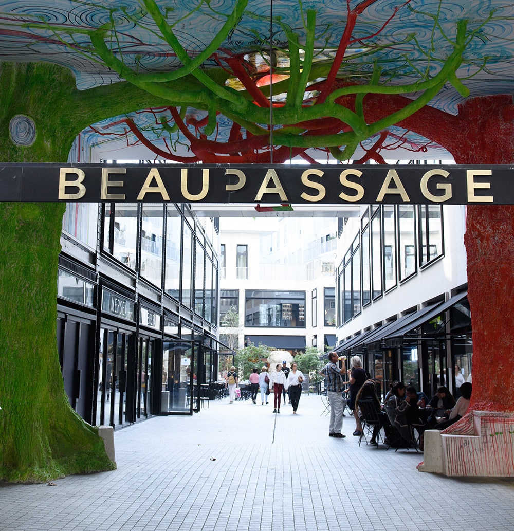 Beaupassage (ボーパッサージュ)　今夏、7区に新しいパッサージュが誕生。有名シェフやパティシエの新店が一堂に会すパリの新グルメスポット。