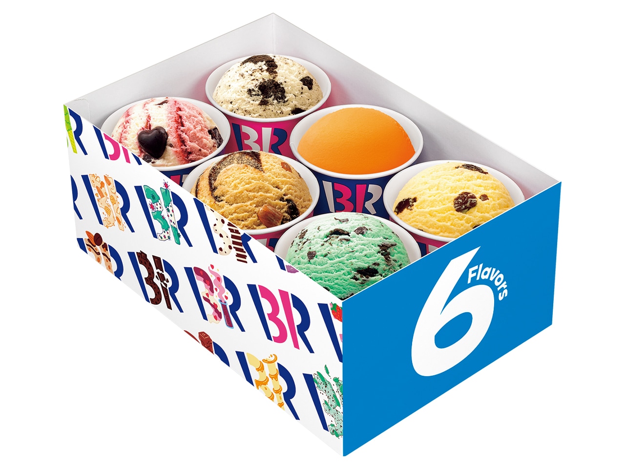 【6個入り】0.5個分お得！　スモール 1,870円、レギュラー 2,310円。